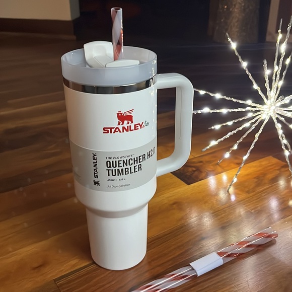 Stanley Other - STANLEY, THE QUENCHER TUMBLER, 40 OZ, Mistletoe Twist, LIMITED Edition